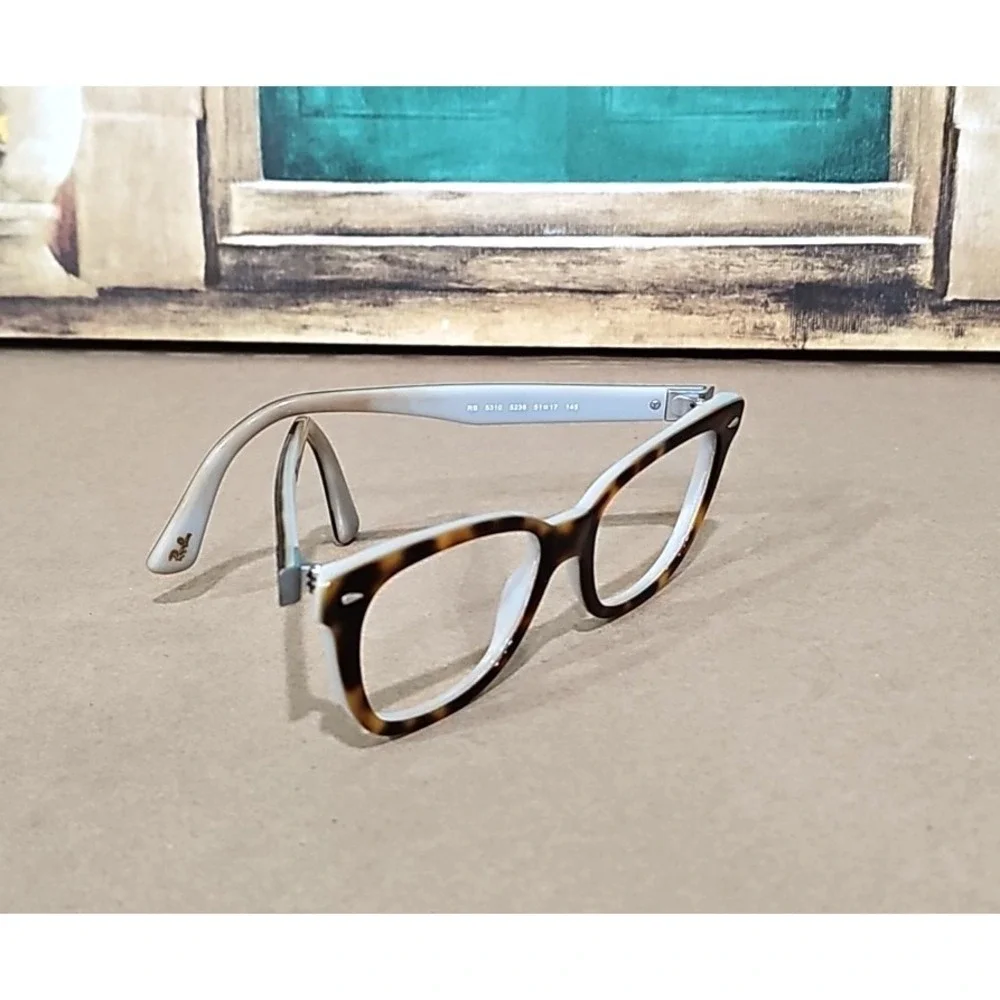 Ray Ban Eyeglasses, Frames Only, RB 5310 5238, 53-17-145, Brown‎ Tortoise